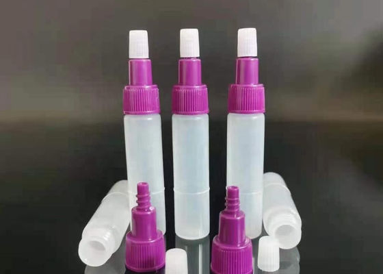 Botol Reagen Plastik Silinder PET 5ml Botol Semprot Plastik Mini