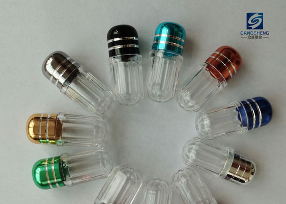 Botol Kapsul Plastik Pil Tunggal