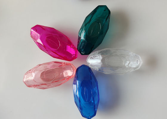 SGS 15mm Botol Pil Jelas Tutup Aluminium Kapsul Badak Biru