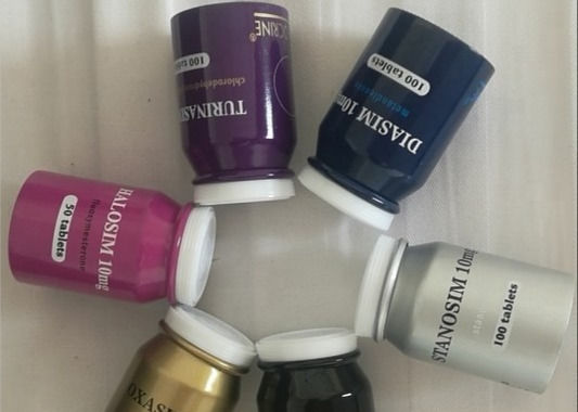 30mm Botol Kemasan Farmasi 10ml Suplemen Nutrisi Jar