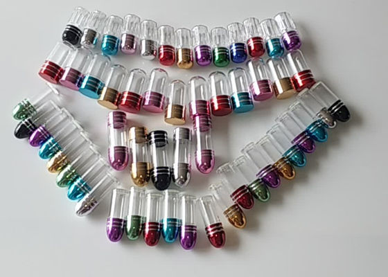 Plastik Blister Single Pill Container 3ml ISO9001 Metal Cap