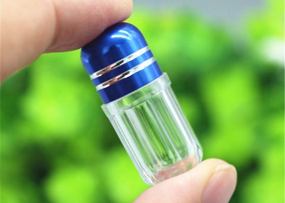 56mm Botol Obat Plastik Bening 5g Kotak Pil Mini Silinder