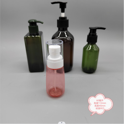 Alkohol 60ml Volume Botol Semprot Plastik Kosong Bebas Bahan Kimia