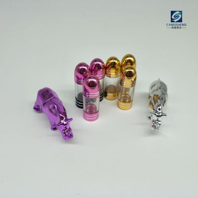 Botol Kapsul Tunggal Transparan PS 2g Rhino 69 Capsule