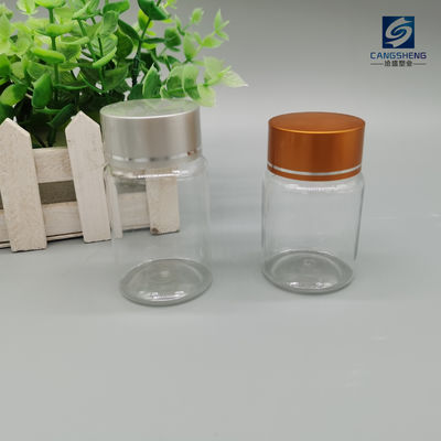 Botol Pil Plastik Kosong PS 10ml Wadah Tablet Silinder