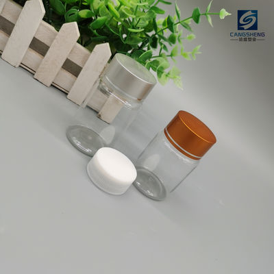 Botol Pil Plastik Kosong PS 10ml Wadah Tablet Silinder