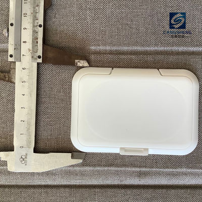 SGS PS Tisu Bayi Tutup Plastik Persegi Panjang 67mm Food Grade