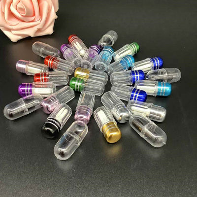 Farmasi Kapsul Tunggal Kerang Aluminium Cap 10ml Botol Pil Kecil