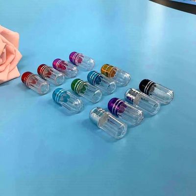 Botol Kemasan Kapsul 2ml Hot Stamping 11mm Botol Pil Kecil