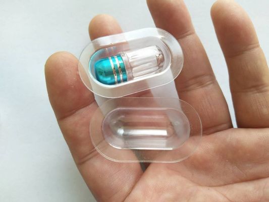 Botol Pil 12mm Bening 3ml Cangkang Peluru Farmasi