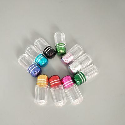 16mm Botol Pil Plastik Bening 3g Kapsul Penambah Seksual Tunggal