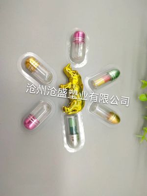 2g Wadah Pil Plastik 12mm Single Rhino 69 Capsule