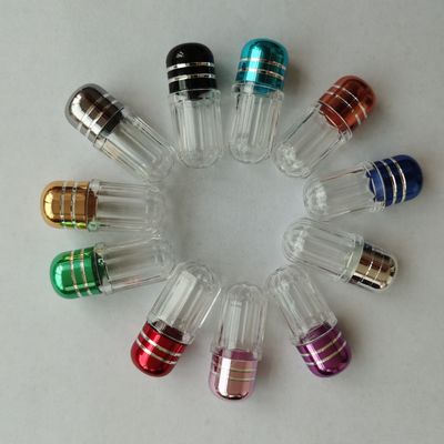 ODM 15mm Botol Kerang Kapsul Kosong Dengan Lepuh Plastik