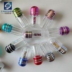 ODM 15mm Botol Kerang Kapsul Kosong Dengan Lepuh Plastik