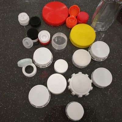 Tutup Sekrup Botol Plastik PE Tutup Plastik ISO9001 Pengaman 38mm