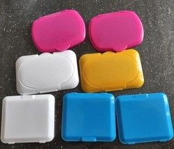 Tutup Lipat Tisu Basah Tahan Air FDA 65mm Tutup Lap Bayi Repurpose