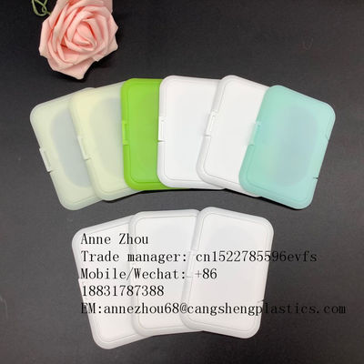 67mm Tisu Basah Tutup Penutup Kotak Lap Polypropylene Non Isi Ulang