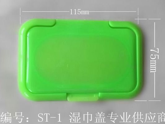 65mm Tisu Basah Tutup Non Isi Ulang Plastik ISO9001 Flip Top Cap