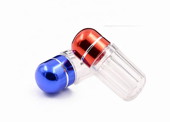 1g Botol Kapsul Plastik Botol Pil Mini Polystyrene Bulat