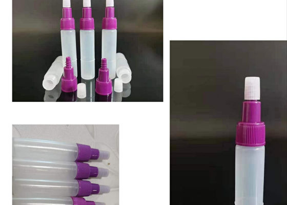 8ml ISO9001 Botol Reagen Plastik PP Botol Semprot Plastik Kecil