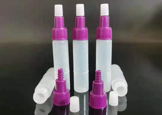 Pengujian Medis Botol Reagen Plastik Polypropylene 3ml