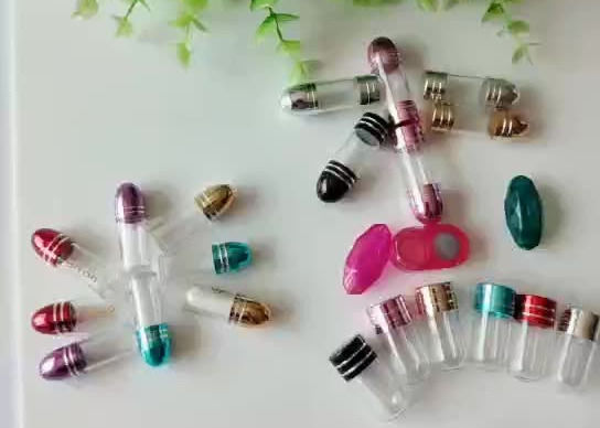Botol Kapsul Plastik Pil Tunggal