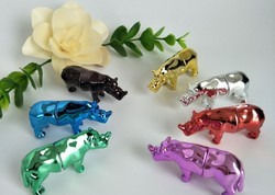 Botol Kapsul Kosong 3D Plastik ABS 150K Rhino Gold Capsule