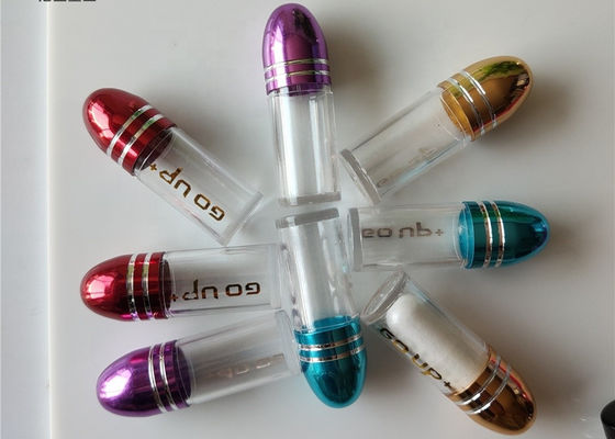 Golden Empty Capsule Shells PS Plastik 2g Botol Pil Bening