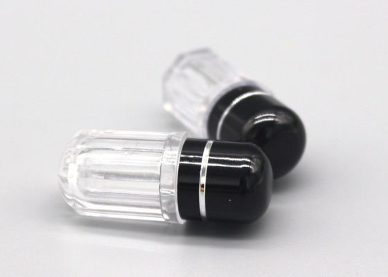 5ml Botol Kemasan Kapsul Hitam 14mm Tutup Mahkota Logam