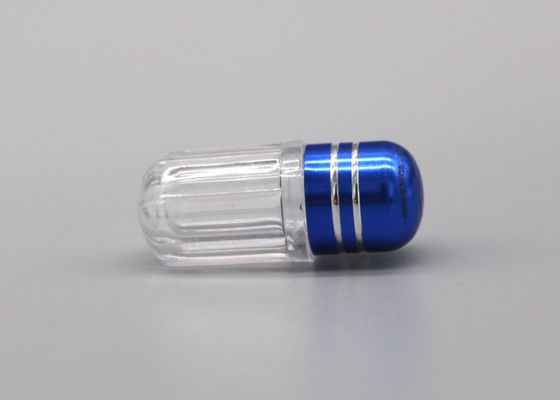 5ml Botol Kemasan Kapsul Hitam 14mm Tutup Mahkota Logam