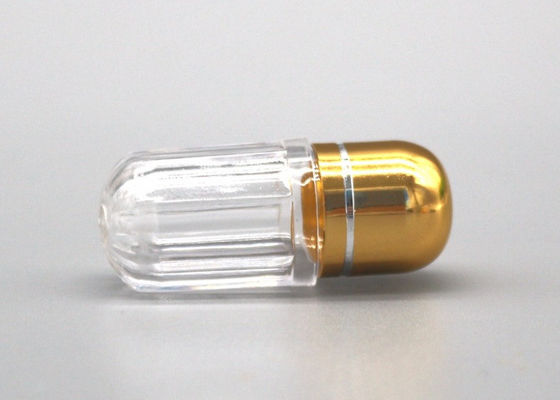 5ml Botol Kemasan Kapsul Hitam 14mm Tutup Mahkota Logam