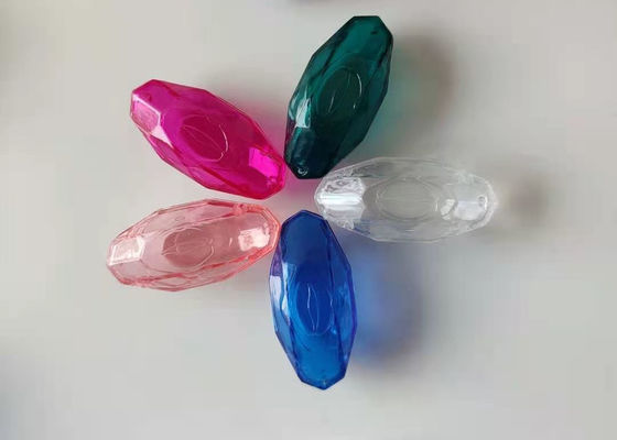 ISO9001 Kapsul Plastik Kecil Ungu 2g Botol Pil Kecil