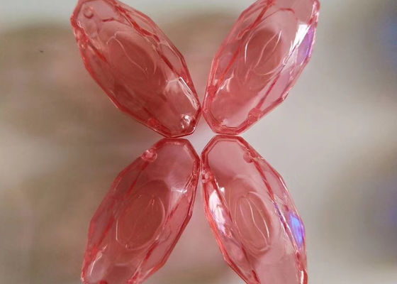 15mm 2g Botol Kemasan Kapsul Bentuk Oktagonal PS Plastik