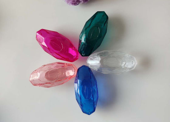 Pink 2ml Botol Pil Plastik Kosong 15mm Untuk Kapsul Tunggal