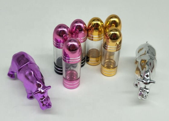 44mm ISO9001 Wadah Pil Tunggal Satu Botol Pil Mini Kapsul
