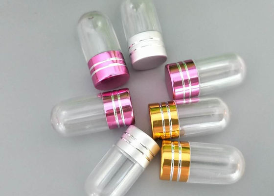 44mm ISO9001 Wadah Pil Tunggal Satu Botol Pil Mini Kapsul