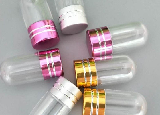16mm Botol Pil Plastik Bening 3g Kapsul Penambah Seksual Tunggal