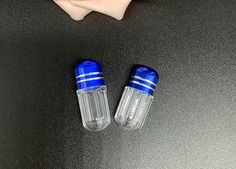 5ml Blue Rhino Single Pill Container OEM Dengan Metal Crown Cap