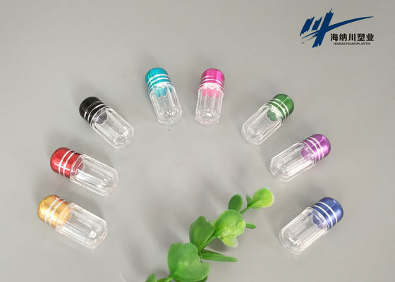 5ml Blue Rhino Single Pill Container OEM Dengan Metal Crown Cap