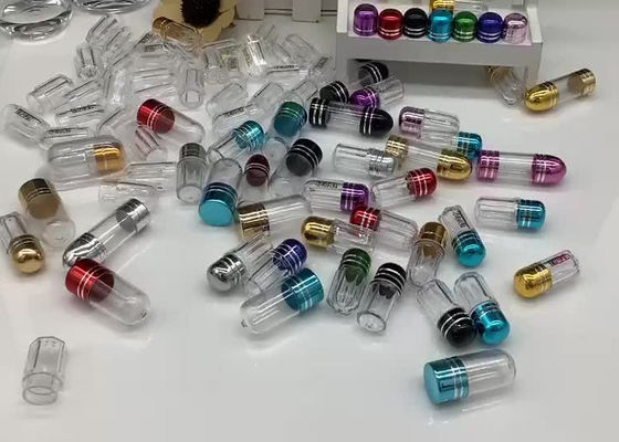 OEM Wadah Pil Plastik Kecil 14mm Botol Kemasan Kapsul