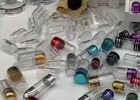 44mm 5g Botol Kapsul Plastik Blister Pack Peluru Shell