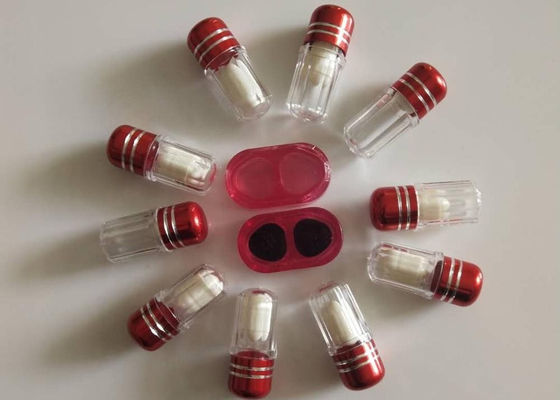 Botol Pil Kecil Golden PS Kapsul Suplemen Kesehatan Tunggal