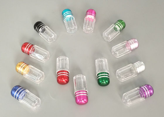 Botol Plastik 3g 13mm Dengan Tutup Logam Batal Blister Kosong Kapsul Shell