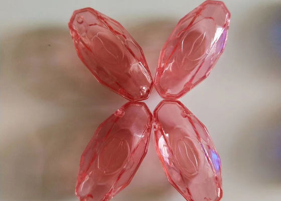Botol Pil Kecil Polypropylene Merah Muda 10ml Botol Pil Plastik Bening