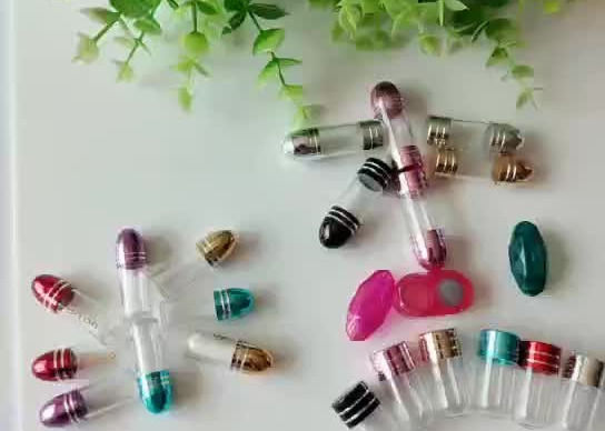 36mm Botol Pil Plastik Bening 3g Wadah Pil Plastik Kecil