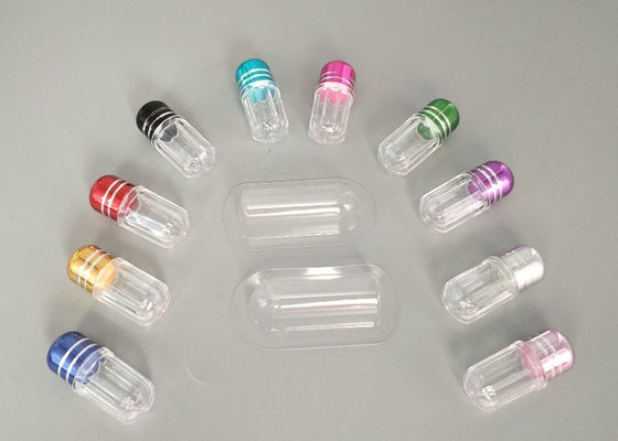 Botol Pil 33mm Mini Peluru Shell 13mm Kapsul Badak Biru