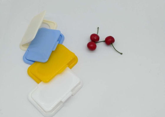Tisu Basah Polypropylene Tutup Non Isi Ulang Tisu Bayi 65mm Tutup Plastik