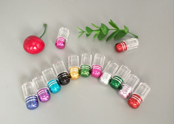 PS Botol Pil Plastik Bening OEM Kemasan Kapsul Tunggal